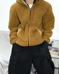 ディッキーズ ブラウン ボア フリース ジャケット XLのサムネイル