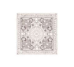 ☆Eaphi INDIA PATTERN SATIN SCARF☆ブラック - メルカリ