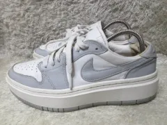 レディース250 NIKE エアジョーダン1 リフト スニーカー 中古 シューズ グレー