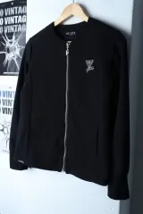 W(S) GUESS ゲス ジップアップ ウィンドブレーカー アウター ジャケット ブラック ビーズ 限定モデル -17857のサムネイル