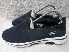245 SKECHERS スケッチャーズ ゴーウォーク ブラック スニーカー 中古 靴