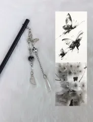 オリエンタル風 ビーズ 簪
