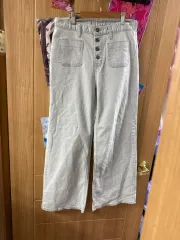 新品 ストレッチ 4ボタン ズボン L