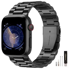 【在庫処分】バンド バンド メンズ watch apple コンパチブル ビジネス コンパチブル 男女兼用 金属 ステンレス 38mm ベルト 40mm 41mm 42mm iWatch 44mm 45mm Series11/10/9/8/SE3/SE2/SE