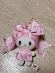 リボンプリンセス マイメロディ ぬいぐるみキーホルダー