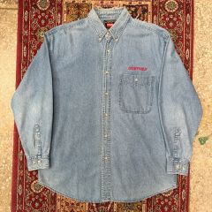 Supreme 20AW Classic Logo Denim Shirt - メルカリ