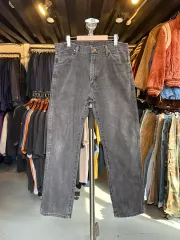 34x32 Wrangler(ラングラー) ブラック デニム パンツ