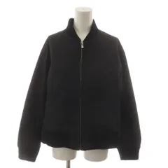 ラコステ LACOSTE Aラインボンバージャケット 上着 36 黒 ブラック 長袖 ジップアップ BF001J /RR