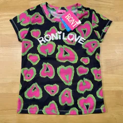 新品タグ付き◎RONIレオパードTシャツ◎サイズSM117-127のサムネイル
