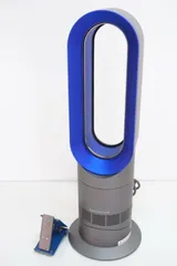 【良好】Dyson AM09 2019年製/HOT&COOL/動作確認済/青 極美品 Dyson ダイソン AM09 Hot+Cool 2019年製 ブラック 黒色 ブルー