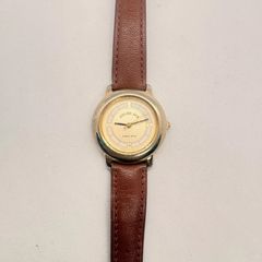 稼働品】GROVANA グロバナ 腕時計 ブラウンレザー - メルカリ