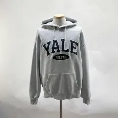 イェール YALE カジュアル フーディー Tシャツ グレー XL ヴィンテージ 中古市場