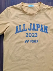 YONEX ヨネックス ALL JAPAN 2023 インターハイ 国体 限定 Tシャツ L