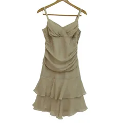 スコットクラブ ワンピース 未使用 ドレス ブランド トップス レディース 9サイズ ベージュ SCOTCLUB