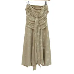 スコットクラブ ワンピース ドレス 未使用 ブランド トップス レディース 9サイズ ベージュ SCOTCLUB