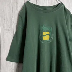 【国内正規品】ステューシー STUSSY Sロゴ グリーン 半袖Tシャツ