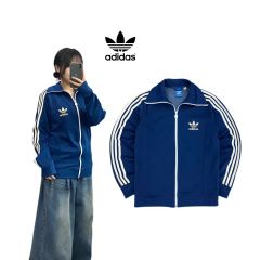 adidas originals ジャージ ライトブルーレディース XL - メルカリ