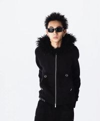 ジェントルイス］Fleece Lining Switching Zip - メルカリ