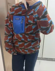 パタゴニア Classic レトロ フリース ジャケット カンザス スカイ タン