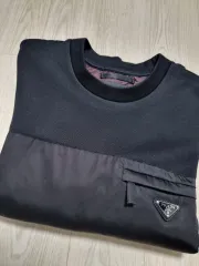 PRADA プラダ 三角ロゴ ポケット スウェット Tシャツ 95 100 サイズ オススメのサムネイル