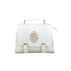 ☆ WHITE.ホグワーツエンブレム ☆ FLAPPER ハリーポッター ホグワーツエンブレム 3wayバッグ FLAPPER ハリーポッター バッグ サッチェルバッグ ショルダーバッグ リュック ミニリュック ホグワーツ エンブレム フラッパーのサムネイル