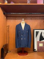 【定価22万】ルビナッチ RUBINACCI ダブルブレザー 金ボタン 紺ブレ 定価22万】ルビナッチ RUBINACCI ダブルブレザー 金ボタン 紺ブレ