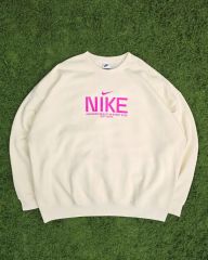 NIKE スウェット オーバーサイズフィット クリーム L - メルカリ