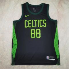 希少 NBA セルティックス ケンバウォーカー ユニフォーム NIKE 黒 刺繍