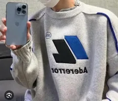 ADER ERROR ZARA グレー ニット L-XL