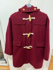 イングランド製 アニエスベー agnèsb ENFANT ダッフルコート 赤 - メルカリ
