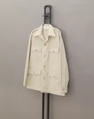 Woolrich 80's ウールリッチ アメリカ製 4ポケット サファリ ブッシュジャケットL 105