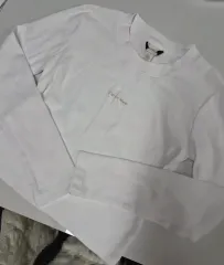 Calvin Klein CK ロゴ Tシャツ 白 (m)