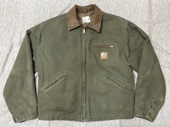 90s USA製 Carhartt デトロイトジャケット JB104 グリーン - メルカリ