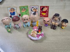 クレヨンしんちゃん 表情いろいろ フィギュア 10 体セット - メルカリ