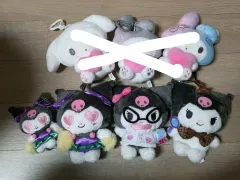 サンリオ クロミ/シナモロール/マイメロディ ぬいぐるみキーホルダー