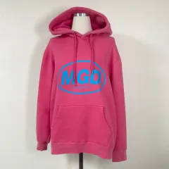 MAHAGRID マハグリッド レディース ピンク 裏起毛パーカー Tシャツ M HO HO 店舗のサムネイル