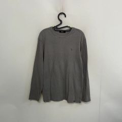 胸ロゴ】Y's ワイズ ヨウジヤマモト モックネック ロンT グレー 日本製