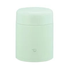 【数量限定】スープジャー 400ml 大きめ茶碗サイズ 食洗機対応 洗いやすい シームレスせん 象印 お弁当 広口 エアリーグリーン SW-LA40-GM