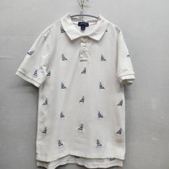 RRL ダブルアールエル アンカー柄 ポロシャツ M ラルフローレン RHC 