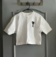アミ x PUMA 22FW クロップド半袖Tシャツ XSサイズ