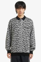 ワコマリア　ニットポロ 中古・古着通販】WACKO MARIA (ワコマリア) ニットポロ ブラック