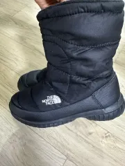 THE NORTH FACE ザノースフェイス ダウン ファー ブーツ ブラック 220 サイズ
