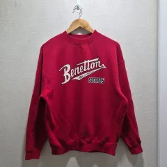 90s BENETTON ロゴ スウェットシャツ（トレーナー）のサムネイル