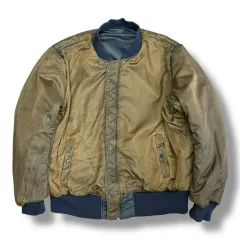 Alpha Industries 2XL リバーシブル MA-1 パイロットジャンパー ジャケット