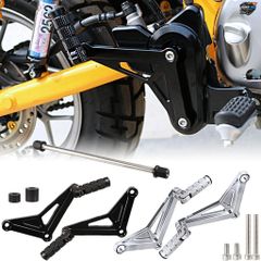 リアパッセンジャーフットレスト フットペグ CT125 オートバイ後部助手