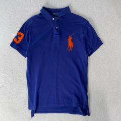 90s Polo by Ralph Lauren ビッグポニー ポロシャツ 刺繍 - メルカリ