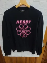 ノルディ NERDY ブラック スウェット Tシャツのサムネイル