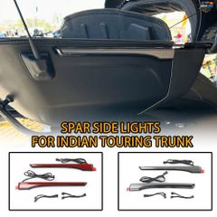 SPAR LED トランクサイドライト（インディアン チーフテン/ロードマスター モーターサイクル用）防水モーターサイクル ラゲッジケース ライ