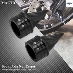 ハーレー スポーツスター XL1200 ツーリング ロードキング FLHR ダイナ ファットボーイ ソフテイル FLS 用モーターサイクル フロント アク