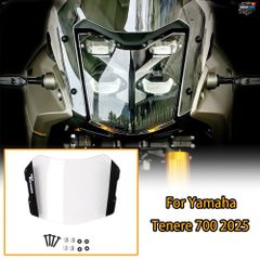 ヤマハ2025用ヘッドライトガードプロテクター - 耐久性に優れた衝突保護機能付きオートバイアクセサリー